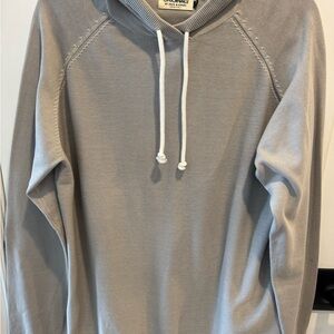 Jack & Jones Light Gray Hooded Knit Pullover